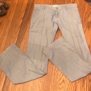 Size 00 Gray Abercrombie & Fitch New York Pants